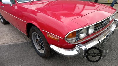 Lot 26 - 1973 TRIUMPH STAG