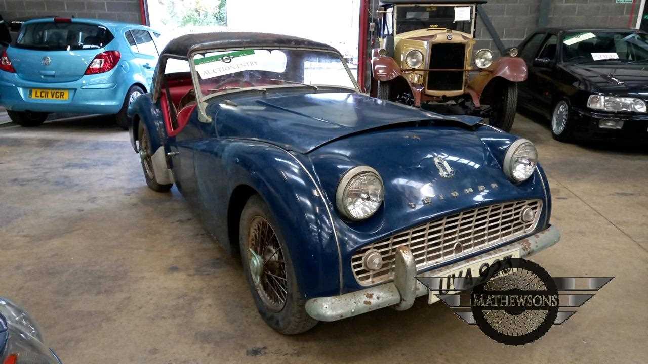 Lot 46 - 1959 TRIUMPH TR3