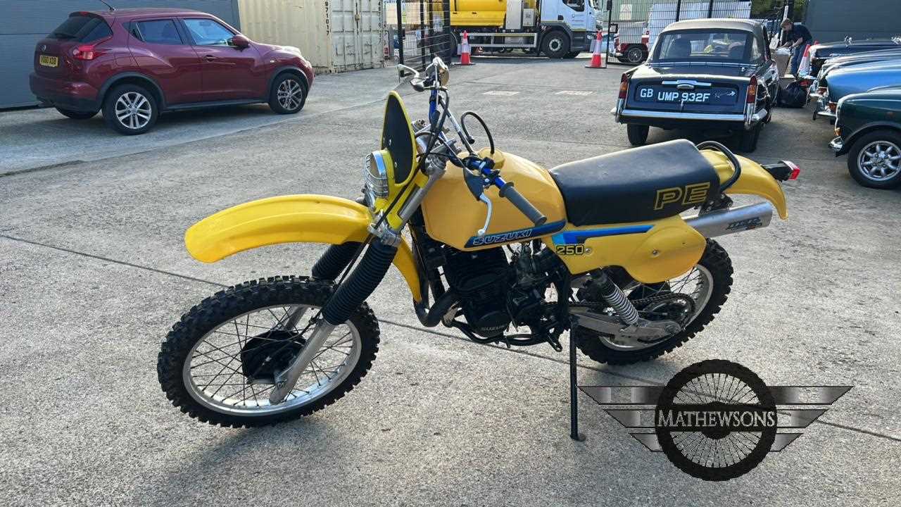 Lot 60 - 1980 SUZUKI PE250