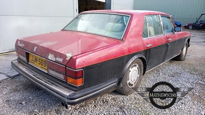 Lot 114 - 1987 BENTLEY TURBO R