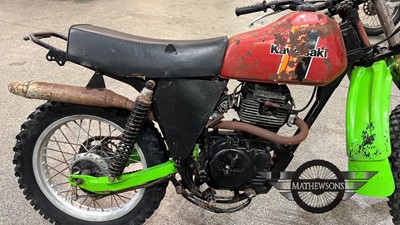 Lot 124 - KAWASAKI TRIALS BIKE