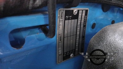 Lot 125 - 1991 MINI 1000 CITY E