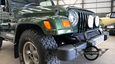 Lot 138 - 1998 JEEP WRANGLER 4.0 SAHARA