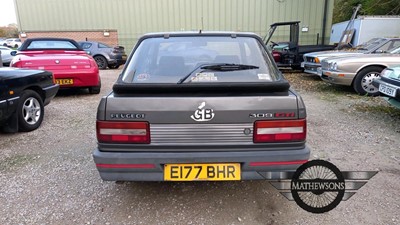 Lot 140 - 1988 PEUGEOT 309 GTI