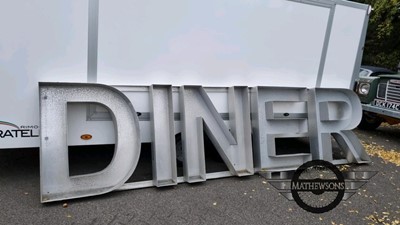 Lot 231 - DINER SIGN