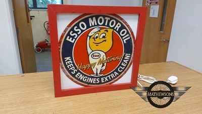 Lot 243 - ESSO MR DRIP LIGHTBOX