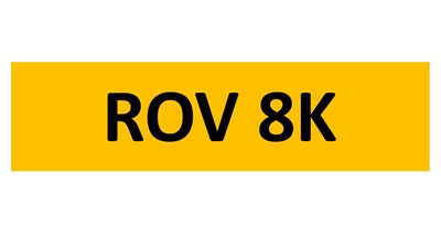 Lot 8 - REGISTRATION ON RETENTION - ROV 8K