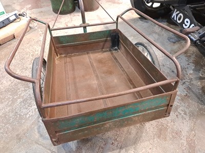 Lot 399 - VINTAGE FRENCH BICYCLE TRAILER