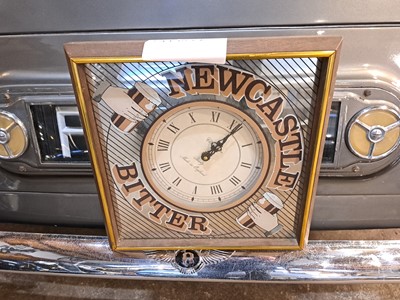 Lot 411 - NEWCASTLE BITTER CLOCK