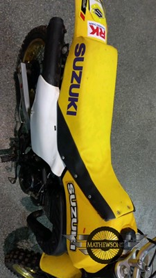 Lot 222 - SUZUKI MOTOCROSS