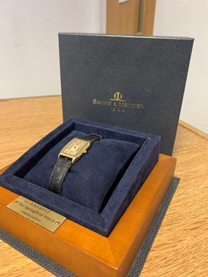Lot 427 - 18CT GOLD ROLLS ROYCE SPRINGFIELD WATCH