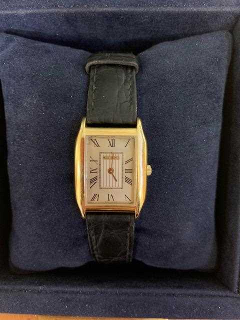 Lot 427 - 18CT GOLD ROLLS ROYCE SPRINGFIELD WATCH