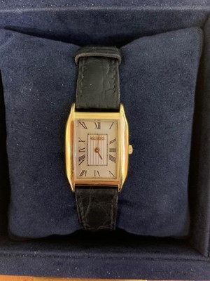 Lot 427 - 18CT GOLD ROLLS ROYCE SPRINGFIELD WATCH