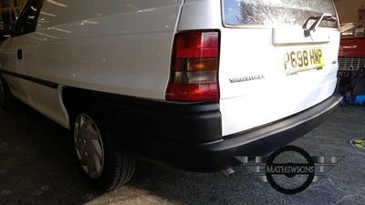 Lot 258 - 1996 VAUXHALL ASTRAVAN LS