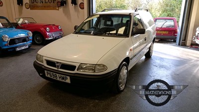 Lot 258 - 1996 VAUXHALL ASTRAVAN LS