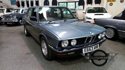 Lot 272 - 1988 BMW 520 I LUX AUTO