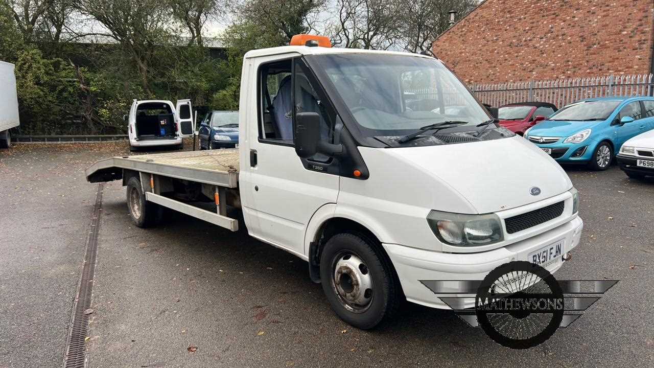 Lot 286 - 2001  FORD TRANSIT 350 MWB TD