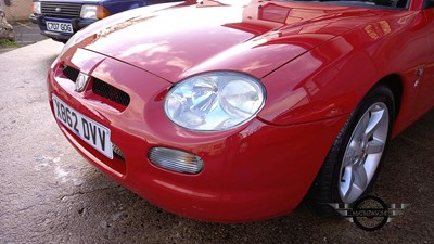 Lot 372 - 2001 MG MGF