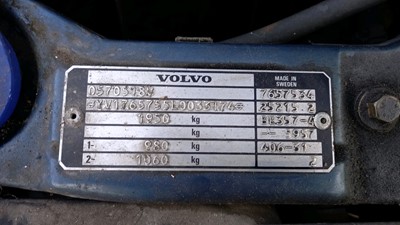 Lot 442 - 1989 VOLVO 760 TURBO DIESEL AUTO