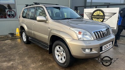 Lot 393 - 2004  TOYOTA LANDCRUISER LC4 D-4D AUTO