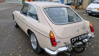 Lot 397 - 1969 MG B GT
