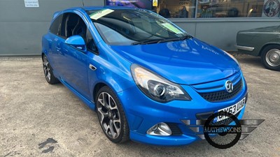 Lot 405 - 2014 VAUXHALL CORSA VXR