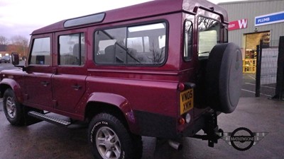 Lot 449 - 2005 LAND ROVER DEFENDER 110 TD5 XS