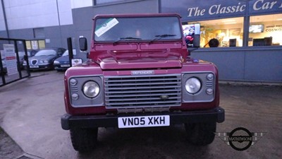 Lot 449 - 2005 LAND ROVER DEFENDER 110 TD5 XS