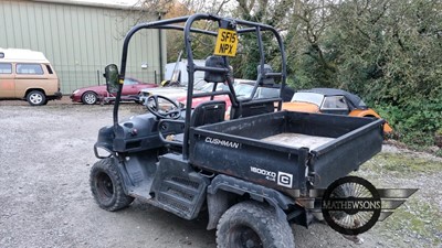 Lot 453 - 2015 CUSHMAN 1600XD-R