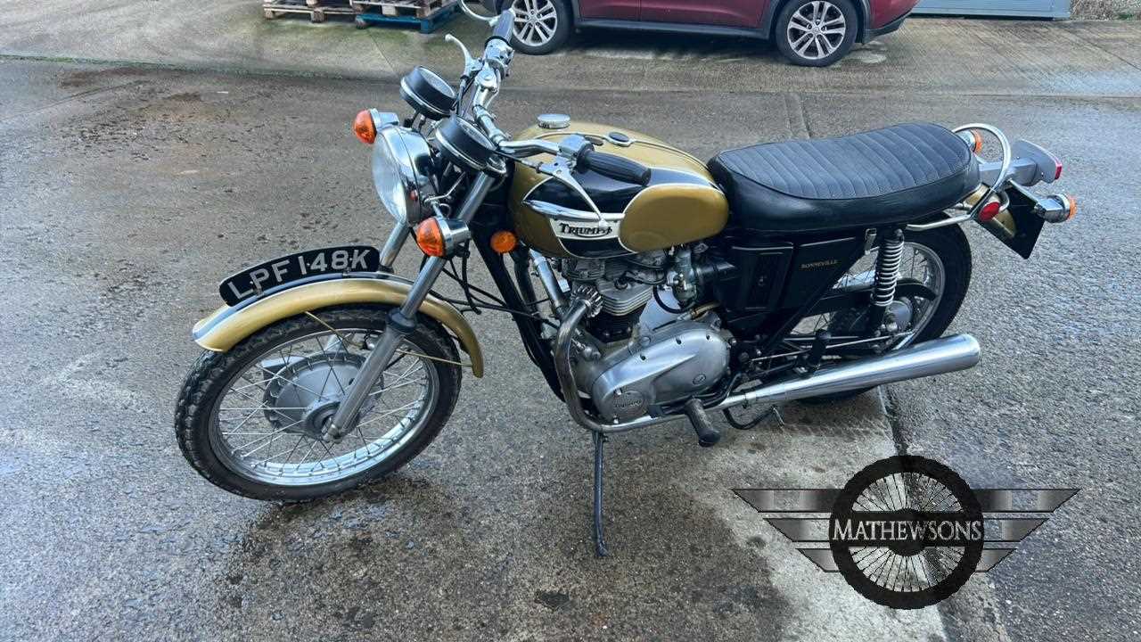 1970 triumph deals bonneville