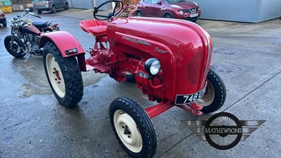 Lot 477 - 1962 PORSCHE JUNIOR TRACTOR