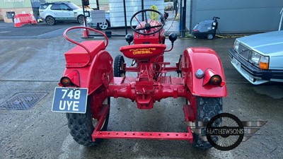 Lot 477 - 1962 PORSCHE JUNIOR TRACTOR