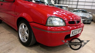 Lot 480 - 1996 ROVER 114 CABROLETT