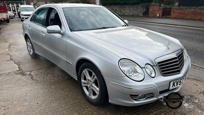 Lot 484 - 2007 MERCEDES E220 AVANTGARDE CDI