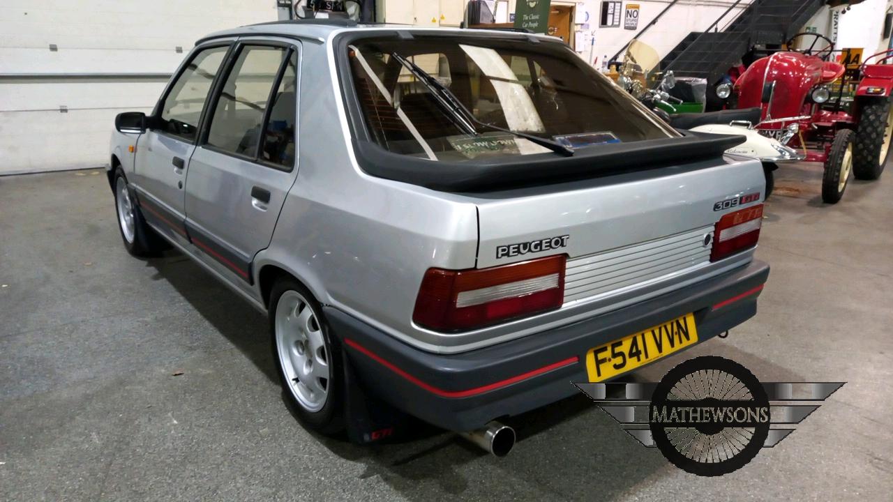 Lot 95 - 1989 PEUGEOT 309 GTI