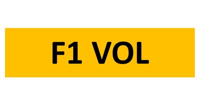 Lot 459 - REGISTRATION ON RETENTION - F1 VOL