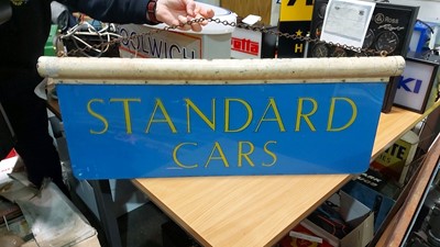 Lot 335 - STANDARD CARS SIGN