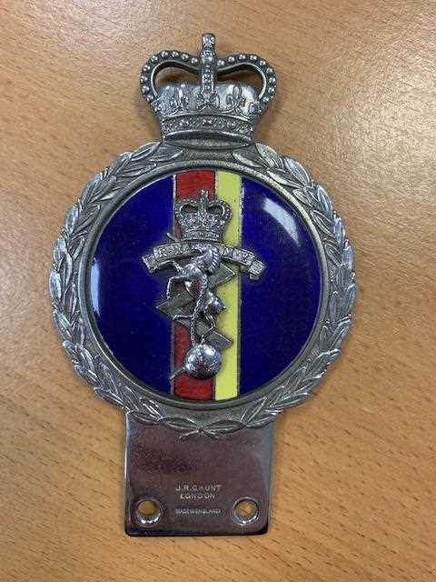 Lot 479 - REME BUMPER BADGE