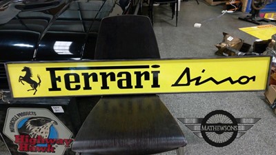 Lot 491 - FERRARI DINO SIGN