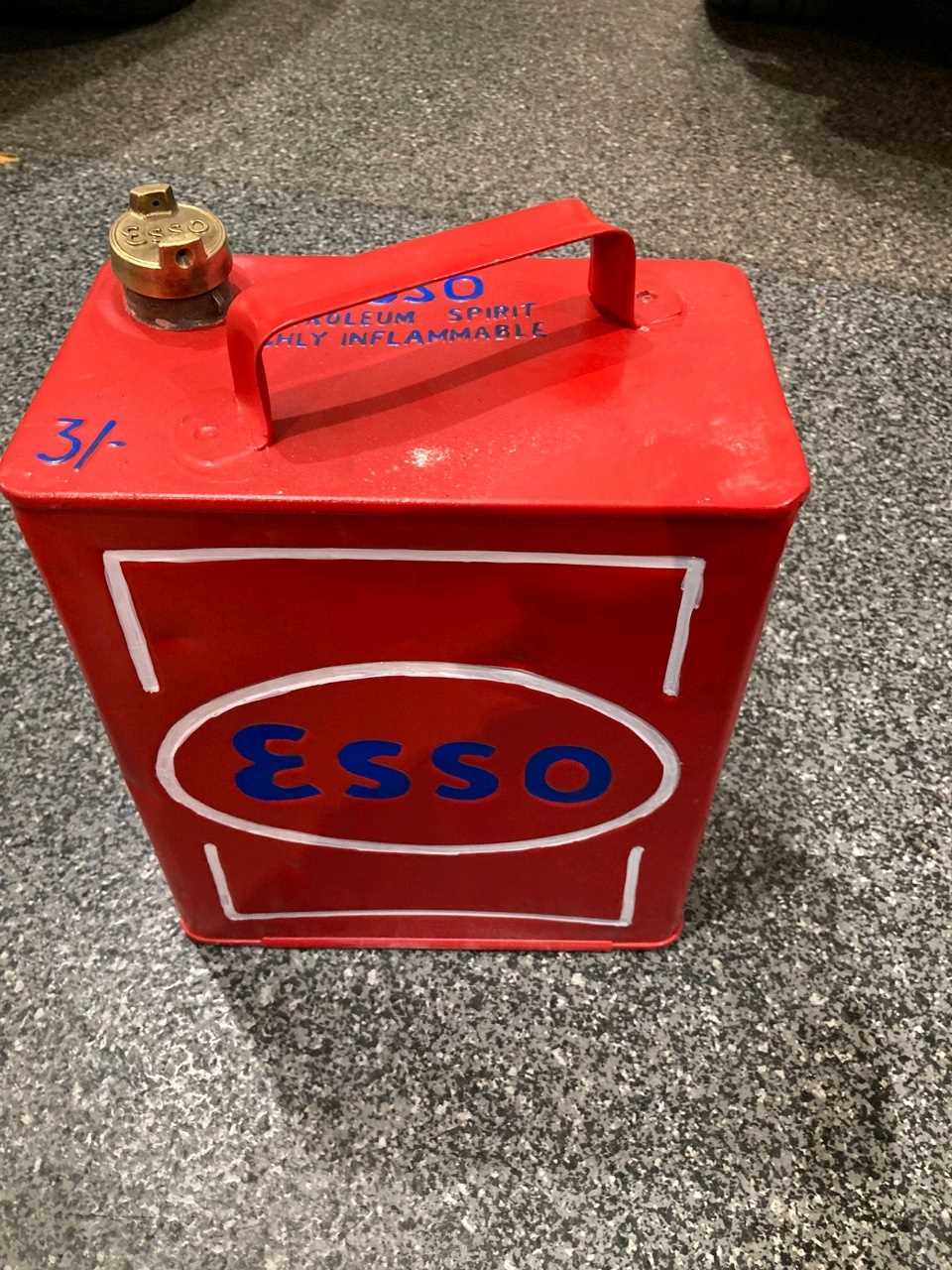 Lot 535 - ESSO 2 GALON PETROL CAN