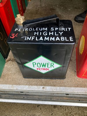 Lot 539 - POWER PETROL 2 GALLON CAN