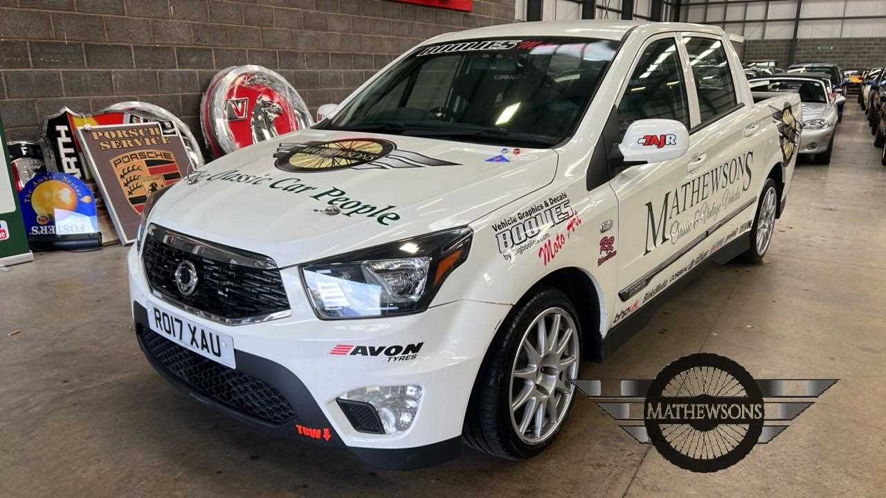 Lot 521 - 2017 SSANGYONG MUSSO RACING 4X2