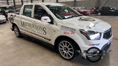 Lot 521 - 2017 SSANGYONG MUSSO RACING 4X2