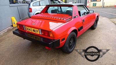 Lot 520 - 1986 FIAT X1/9