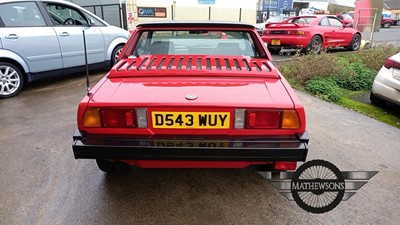 Lot 520 - 1986 FIAT X1/9