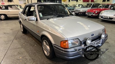 Lot 522 - 1987 FORD ESCORT 1.6I CABRIOLET