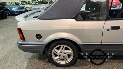 Lot 522 - 1987 FORD ESCORT 1.6I CABRIOLET