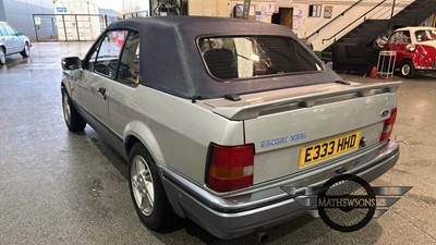 Lot 522 - 1987 FORD ESCORT 1.6I CABRIOLET