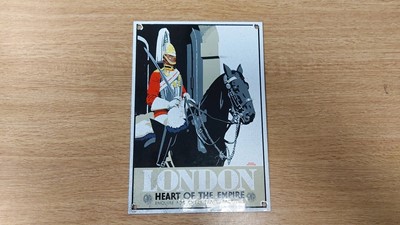 Lot 67 - LONDON HEART OF THE EMPIRE SIGN
