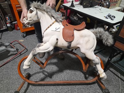 Lot 567 - TRIANG ROCKING HORSE